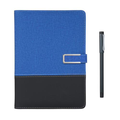 Smart Pen + A5-Notizbuch aus Leder, linierter