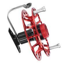 Allmetal Portable Fishing Reel 4C Wind Fire Wheel, 150m Nylon