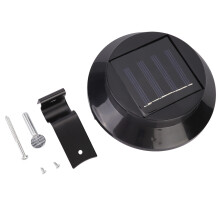 Außerhalb Solar Landschaft Zaun Hof 3LED Lampe