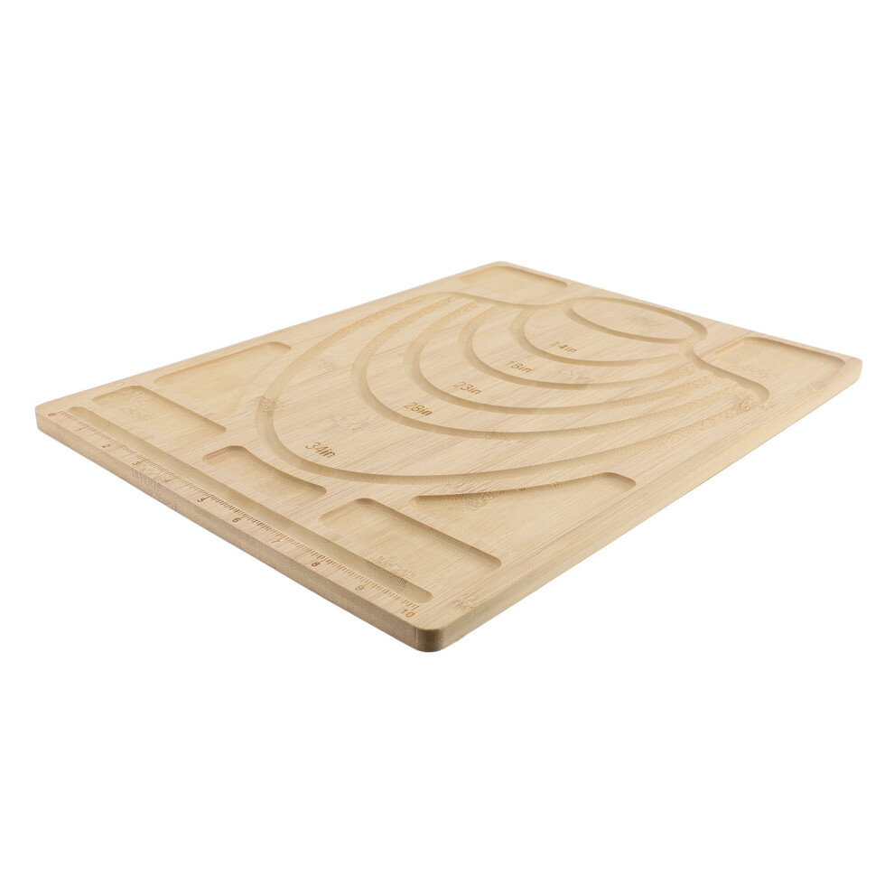 Bamboo Bead Board Jewelry Making Tray 28.5X38x1cm Perfector 4941358854364