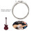 Australian 6Pcs Electric Guitar Strings Resistance Alloy Wound Replacement 12