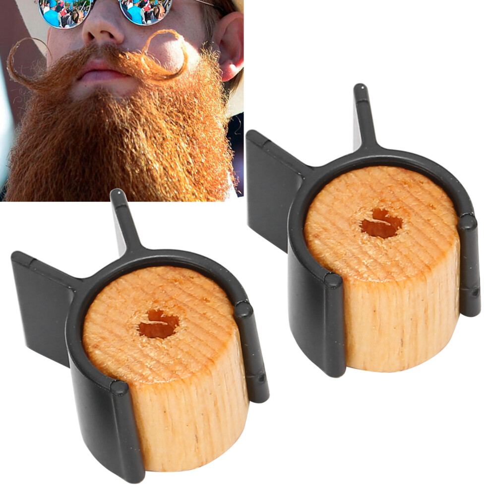 Handlebar Mustache Shaping Tool Portable Mustache Styler with Training Wheels