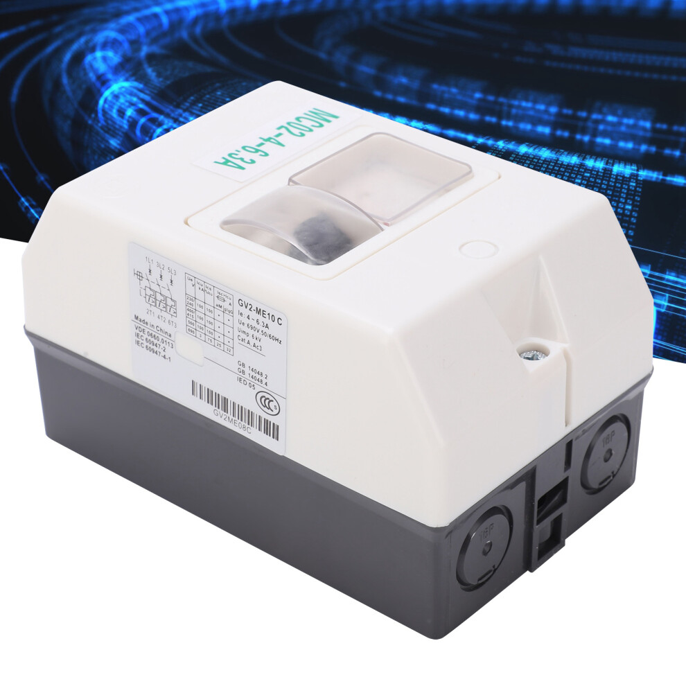 Waterproof Abs Motor Load Circuit Breaker Ip55 220V/380V 15A Compact Size 8481358856600