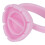 Eyelash Extensions Lash Glue Ring Holders 100pcs Pink Lash Organizer Tool 4
