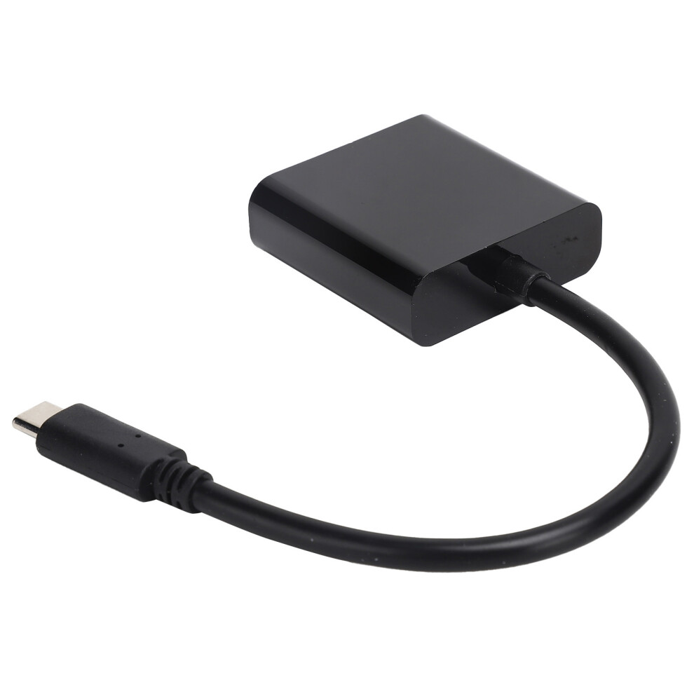 Typec To Vga 10Gbps Usb 3.1 Hd 1080P Video Adapter Cable 15Pin Black 7691358859308