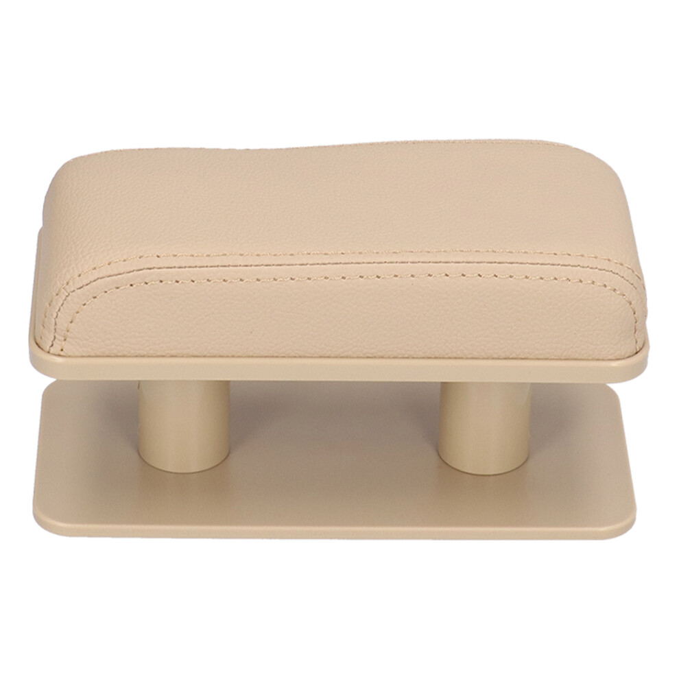 Adjustable Car Armrest Pad With Elbow Support, Antislip Beige 9361358859513