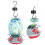 Kolibris Wasser Feeder Bunte Malerei Glas Vogel 10