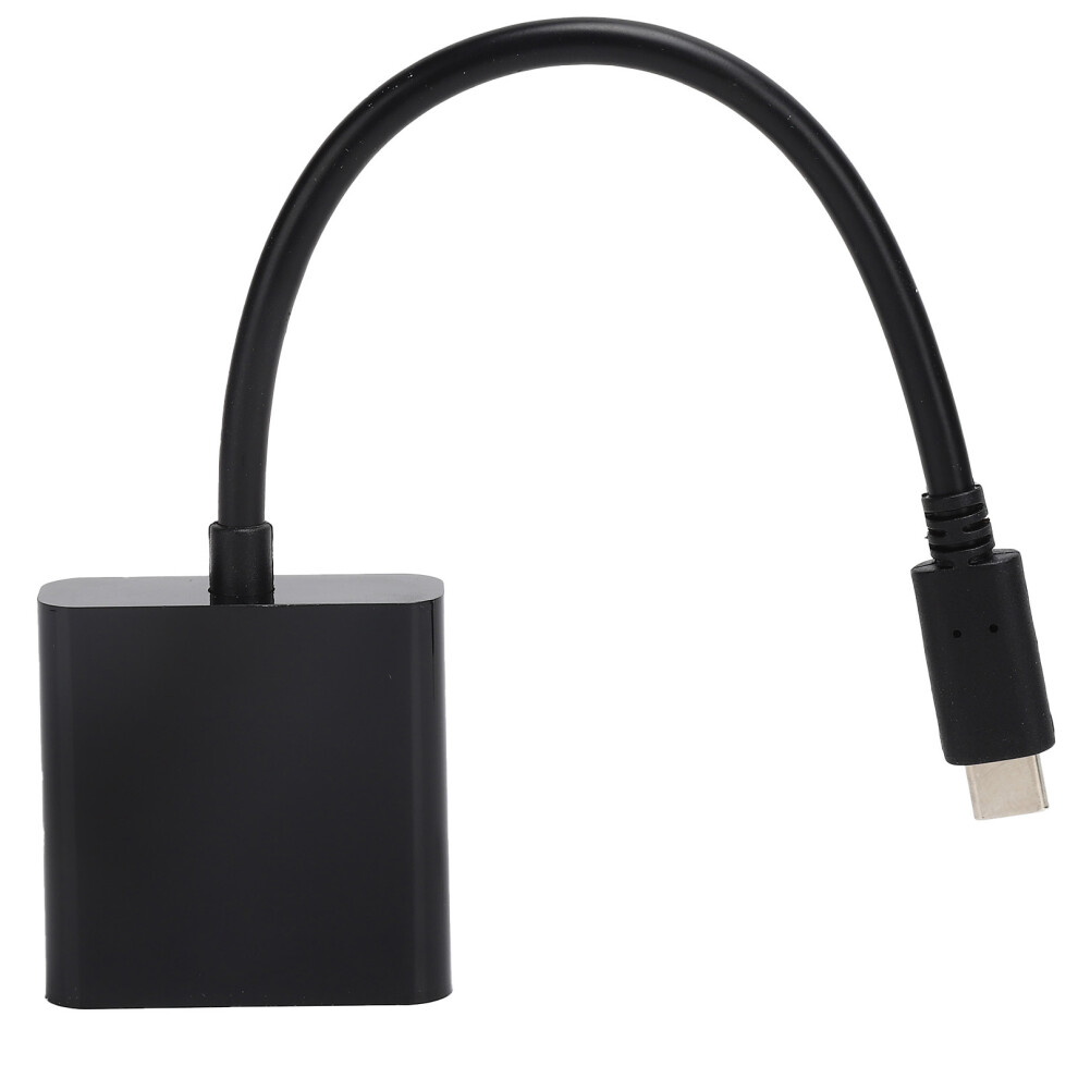 Typec To Vga 10Gbps Usb 3.1 Hd 1080P Video Adapter Cable 15Pin Black 3601358862202