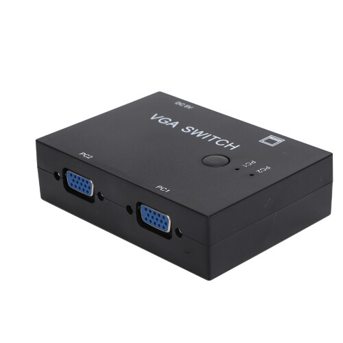 VGA Switcher 2 Input+1 Output for Dual Host Multi-Computer Screen Converter