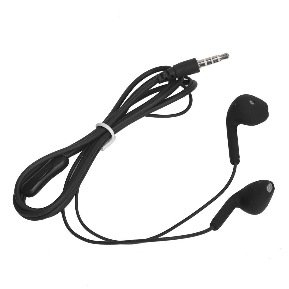 U19 Universal Wired Earphone 3.5Mm Hifi Music Headset With Inline Control Black 4281358862687