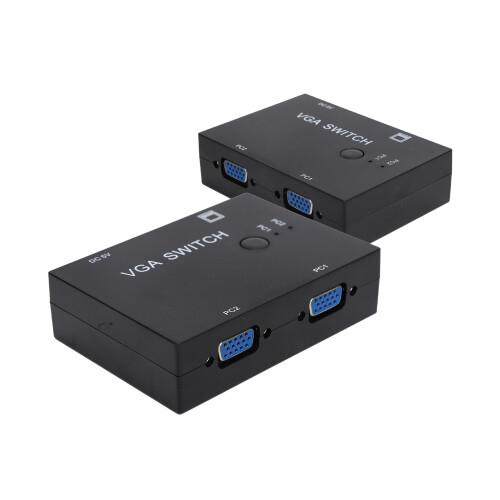 VGA Switcher 2 Input+1 Output for Dual Host Multi-Computer Screen Converter 2