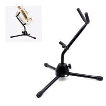 Abnehmbares Metall-Stativ für Tenor-/Alt-Saxophon, zusammenklappbar, tragbar