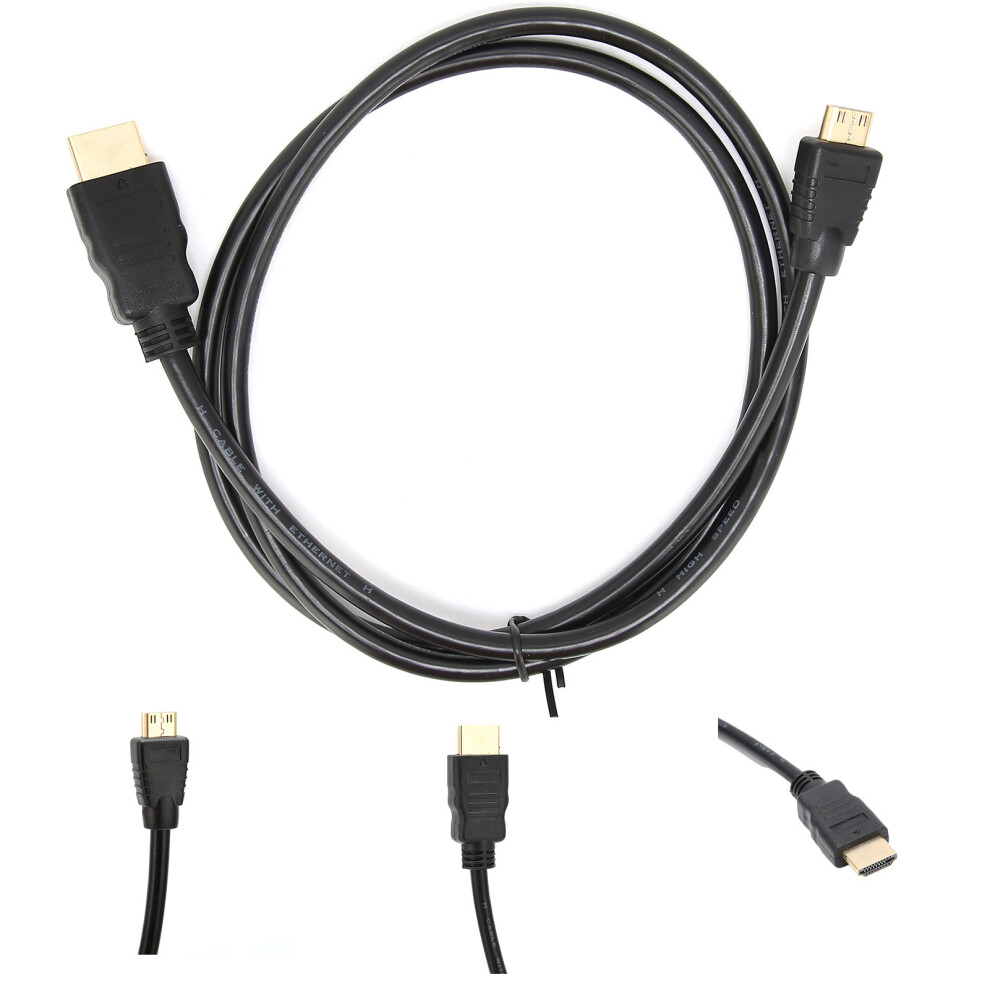 Hdmi Cable Type A To C Extension, 1M Pvc Converter Cord 9391358863906
