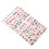 Variety Pack: 12 Sheet Self-Adhesive Lips Pattern Nail Stickers 4