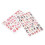 Variety Pack: 12 Sheet Self-Adhesive Lips Pattern Nail Stickers 6