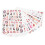Variety Pack: 12 Sheet Self-Adhesive Lips Pattern Nail Stickers 7