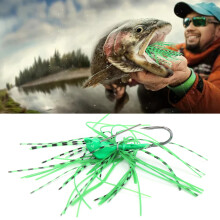 Spinnerbait a foglia di salice 0,6 oz Spigola verde