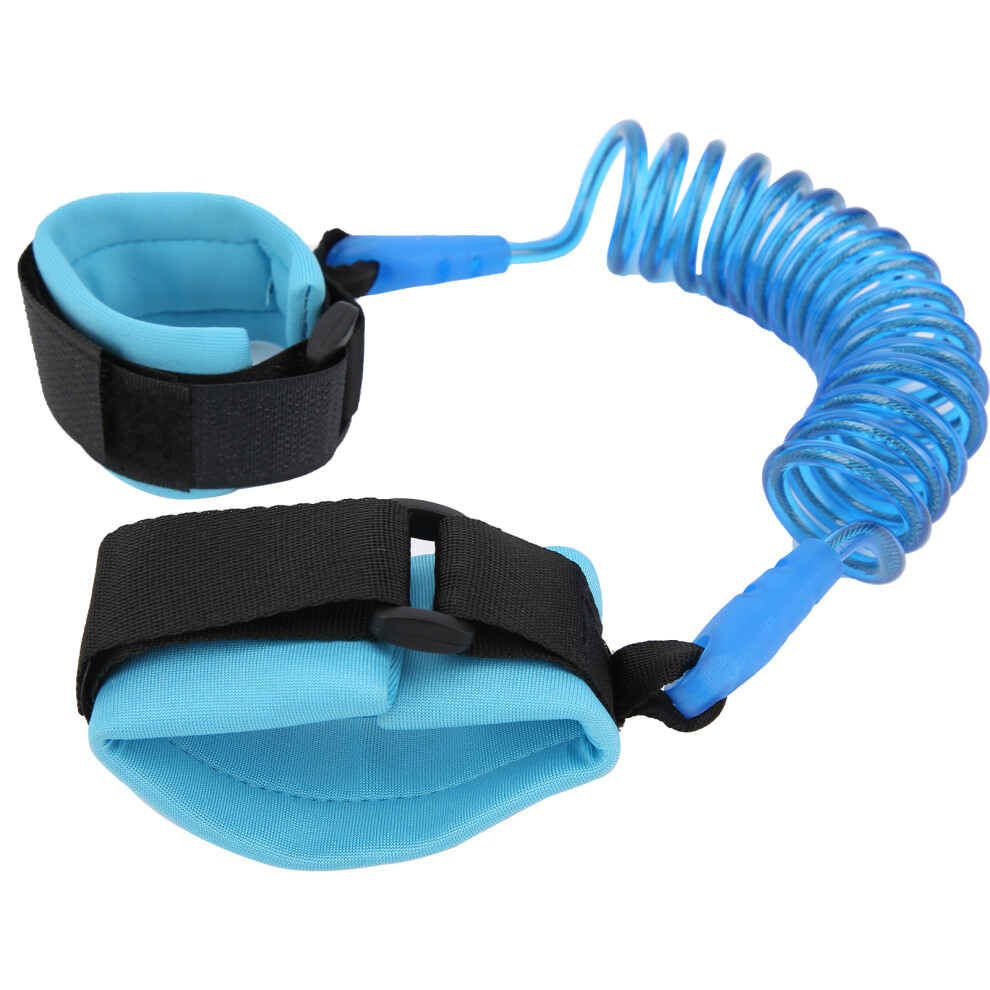 Adjustable 1.5M Child Anti-Lost Wrist Harness For Boys And Girls Blue