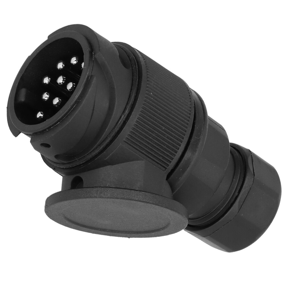Waterproof 13 Pin Eu Trailer Plug Adapter For 12V Truck & Caravan Wiring 3151358867719