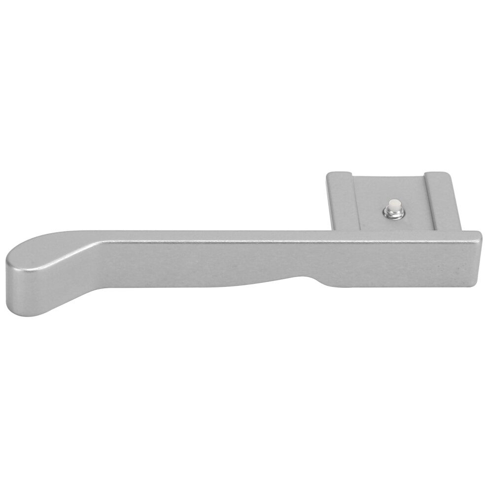 Aluminum Alloy Camera Thumbs Grip For Fuji X100v Silver 4981358868916