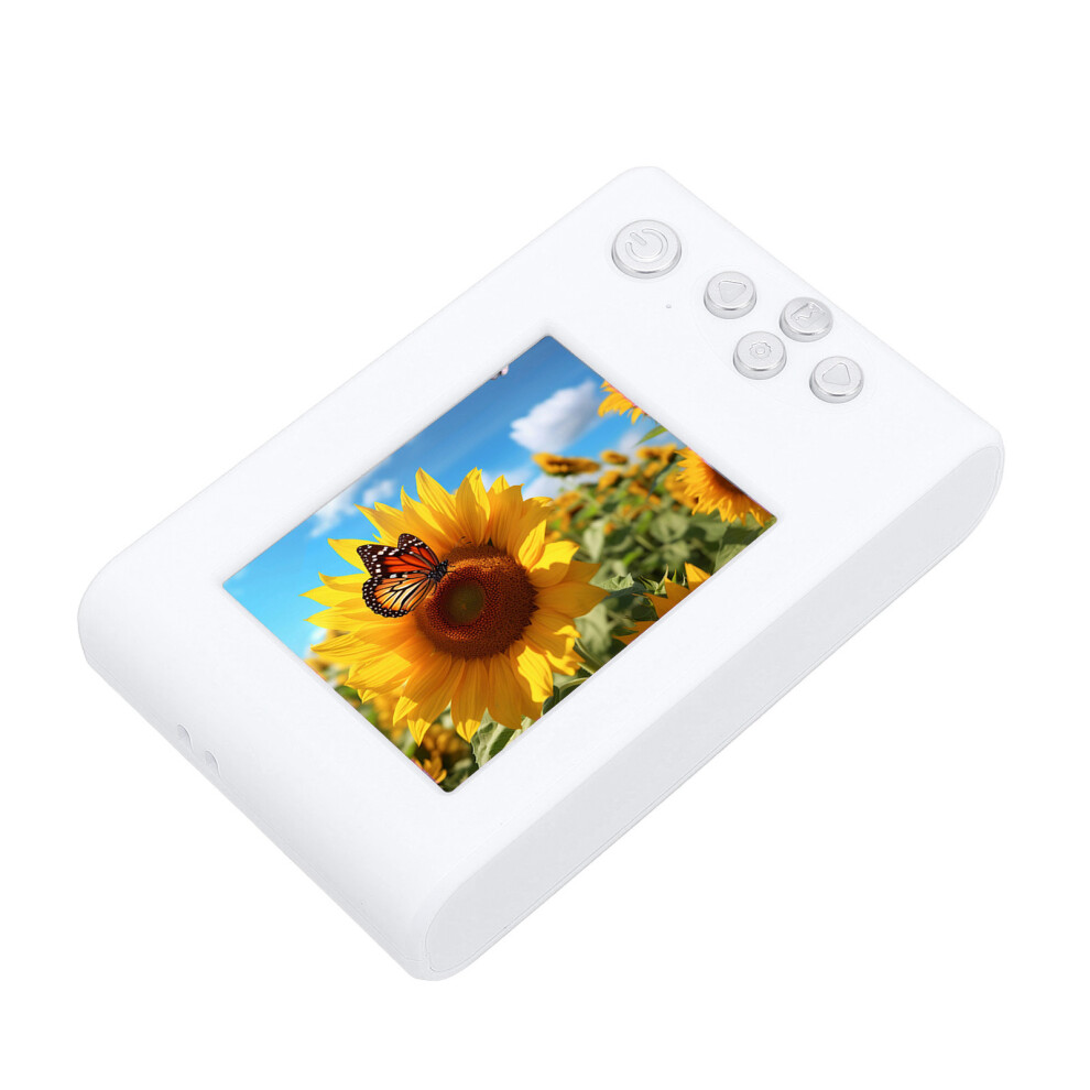 8X Zoom 48Mp Digital Camera 1080P 2.4" Ips Screen White 6941358869212