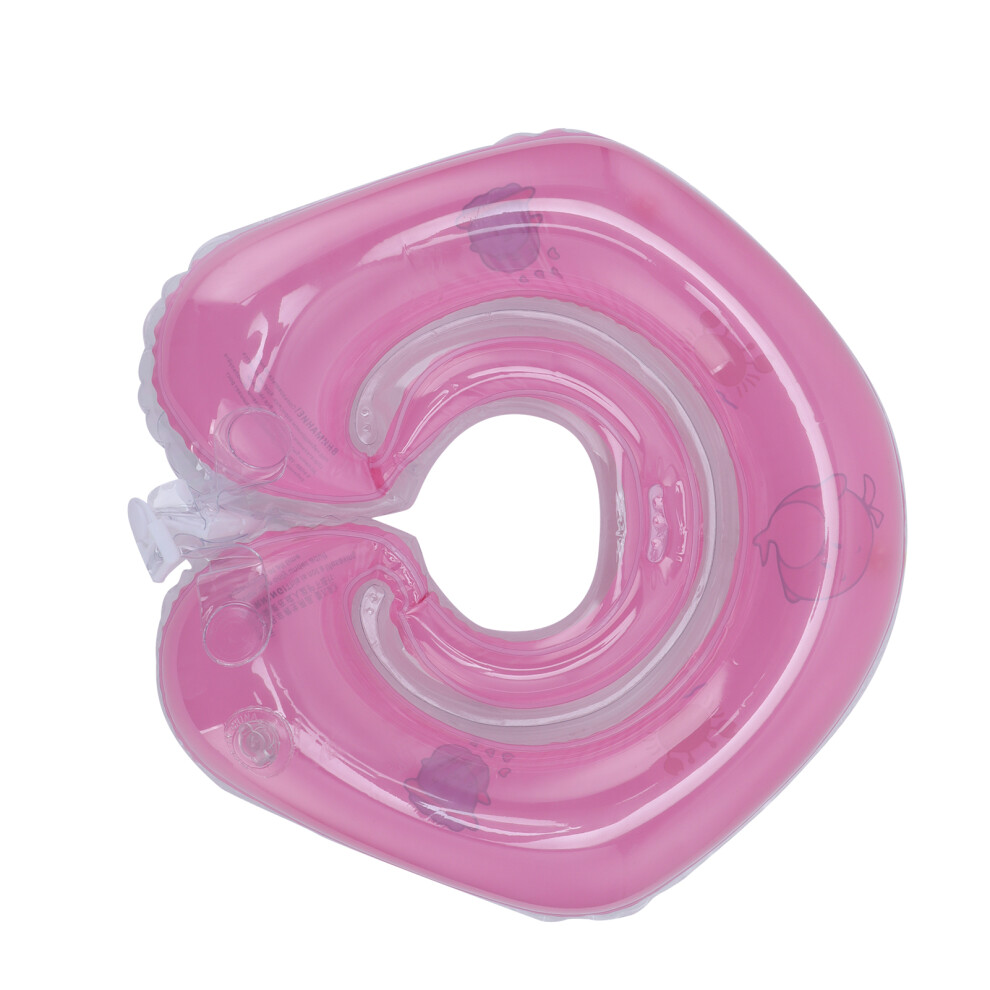 Baby Inflatable Swimming Ring For 0-18 Months, 39 X 9 Cm Pink