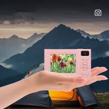 48-Megapixel-Digital-Kamera 2,36" TFT-Bildschirm 8x Zoom Autofokus Roseate