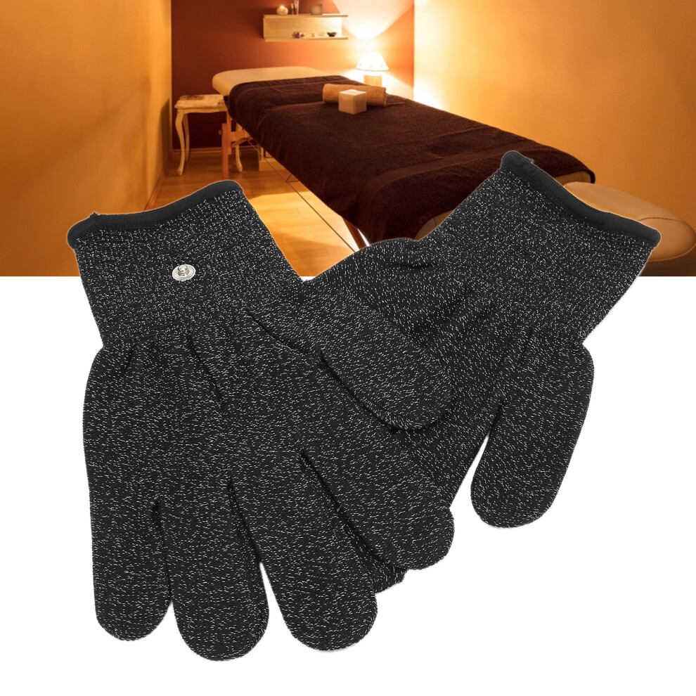 Silver Electrode Gloves For Tens Therapy Electrotherapy Antistatic M 20Cm