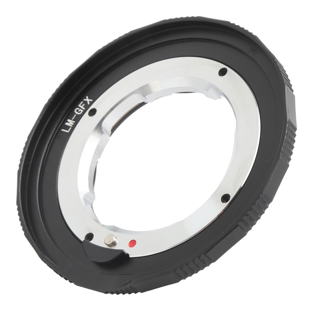 Alloy Lens Adapter Ring For Leica Lm To Fujifilm Gfx 74G Black 9341358873634