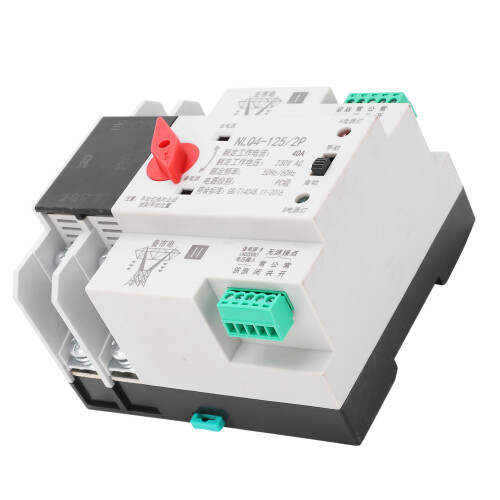 Automatic Transfer Switch 2P 230V DIN Rail Mounted Uninterruptible Power Distribution