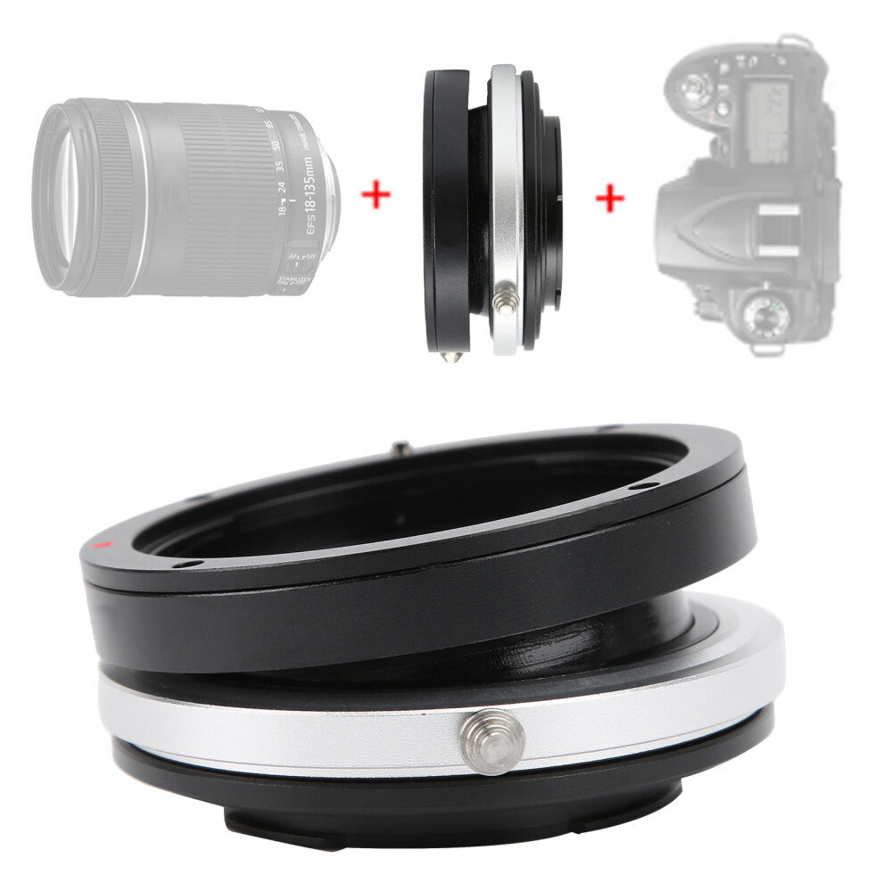 Eosnex Alloy Full Manual Tilt-Shift Adapter For Canon Ef/EfâS To Sony Nex Cameras Black 7661358873680