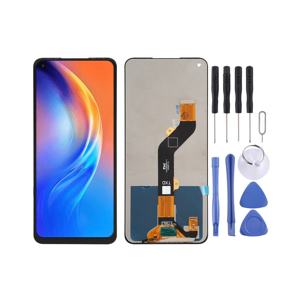 Compatible With Tecno Spark 6 Mobile Phone Screen Assembly Lcd Display Integrated Inner And Outer Screen 6935161332834