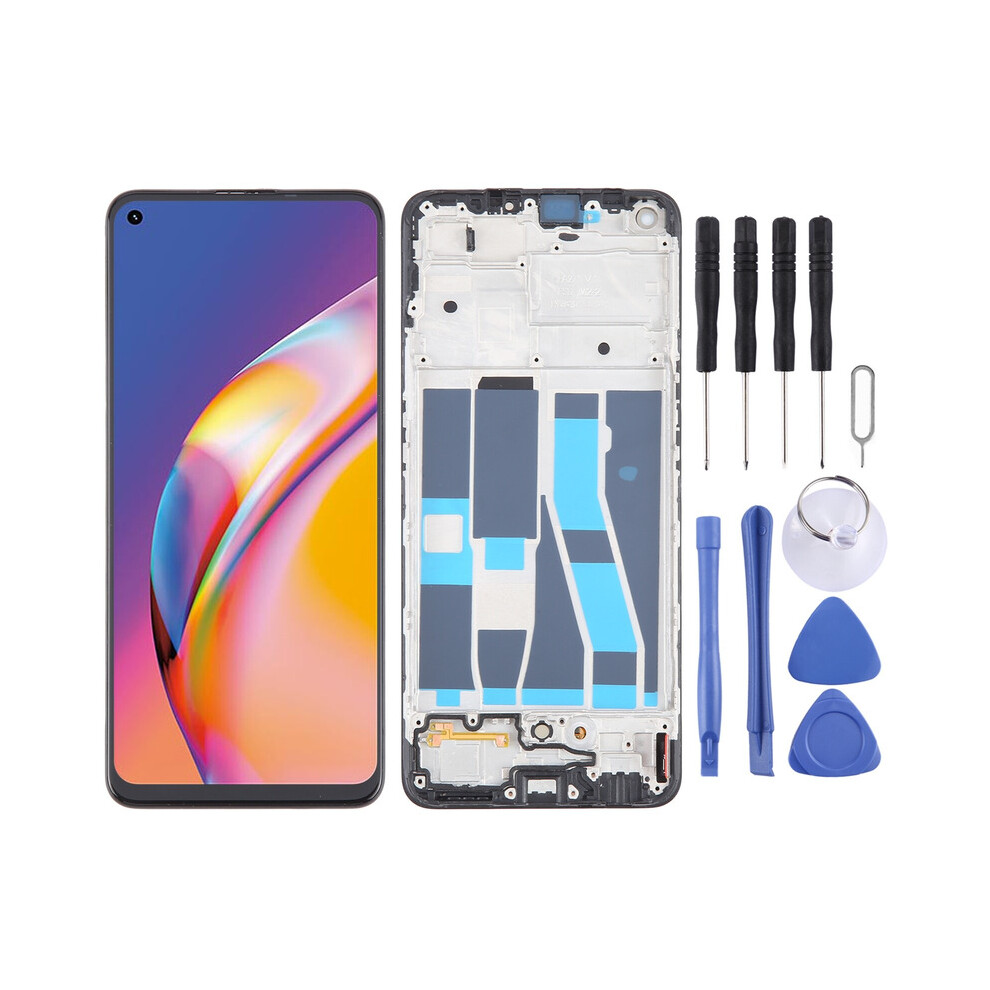 Compatible With Oppo F19 Pro Mobile Phone Screen Assembly Lcd Display Inner And Outer Integrated Screen 6935161332995