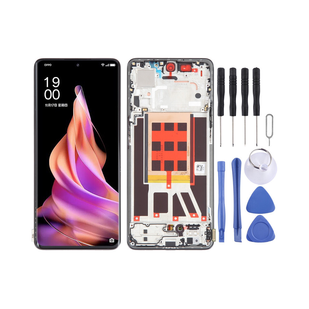 Compatible With Oppo Reno9 Mobile Phone Screen Assembly Lcd Display Inner And Outer Integrated Screen 6935161333305