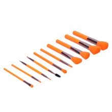 Orange Loose Powder Eyeshadow Brush Set Soft Hair Makeup Tool for Beginners