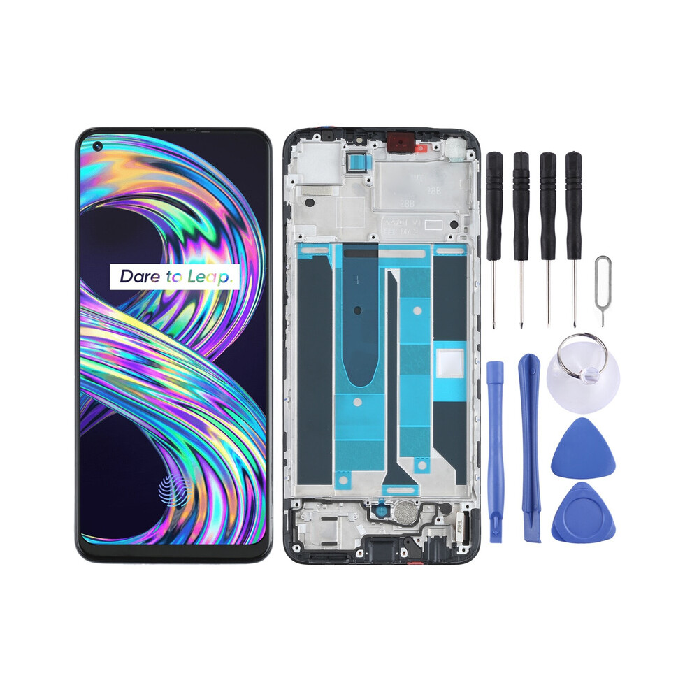 Compatible With Oppo Realme 8 4G Mobile Phone Screen Assembly Lcd Display Inner And Outer Integrated Screen 6935161333329