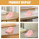 2 Paar Plastic Voet Mannequin Voor En Display 10