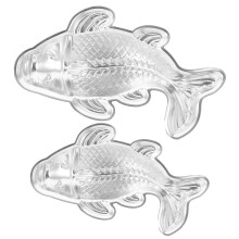 2Stück Fischkuchenform – 3D Aluminium Antihaft Backform