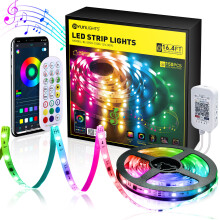 1 Rolle 5 M LED Streifen Licht Mit App Steuerung Und Musik