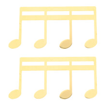 2Stk Musik Notenklammern Metall Für Notenblätter Klavierbuch Tastatur