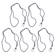 5Stk Halsband Abzeichen Lanyard Seil Maskenhalter Nylon