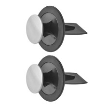 2Stück Ablaufsieb 78-80 Mm Für Küchenbecken Spritzschutz