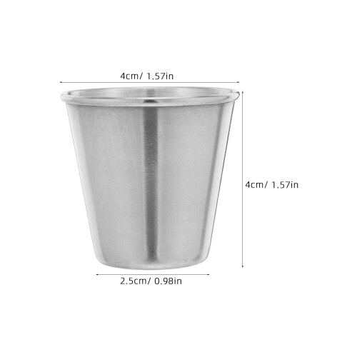 12Stk 30 Ml Unzerbrechlich Für Whiskey Tequila 2