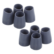8Stk Duschhocker Beinmanschetten Mit Rutschfesten Gummifüßen – 24Mm