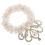 Perlenbesticktes Haarreif Diadem Elastisch Zopfhalter 1