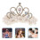Perlenbesticktes Haarreif Diadem Elastisch Zopfhalter 3