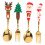 4Stk Weihnachtsgeschirr Aus Mit Santa Baum Schneemann 10