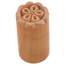 Wood Flower Stempel Holzstruktur Wachsstempel DIY