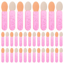 100Stk Lidschatten-Auftragepinsel Mit Latex-Beschichtung Für Damen