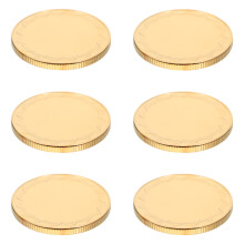 6Pcs Moeda Comemorativa Para Aniversário E